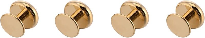 Jonwo Tuxedo Cufflinks and Studs Set Mother of Pearl Men Dress Cuff Links Buttons Set Formal Business Wedding - Image 4